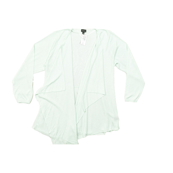 torrid Sweaters - Torrid NWT Moonlight Jade Green Open Front Drape Cardigan Sweater Size 3 3X 22-2